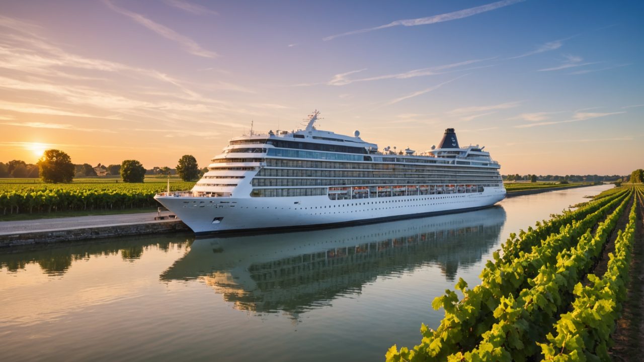 Pauillac : les paquebots de croisière redessinent l&rsquo;économie du Médoc