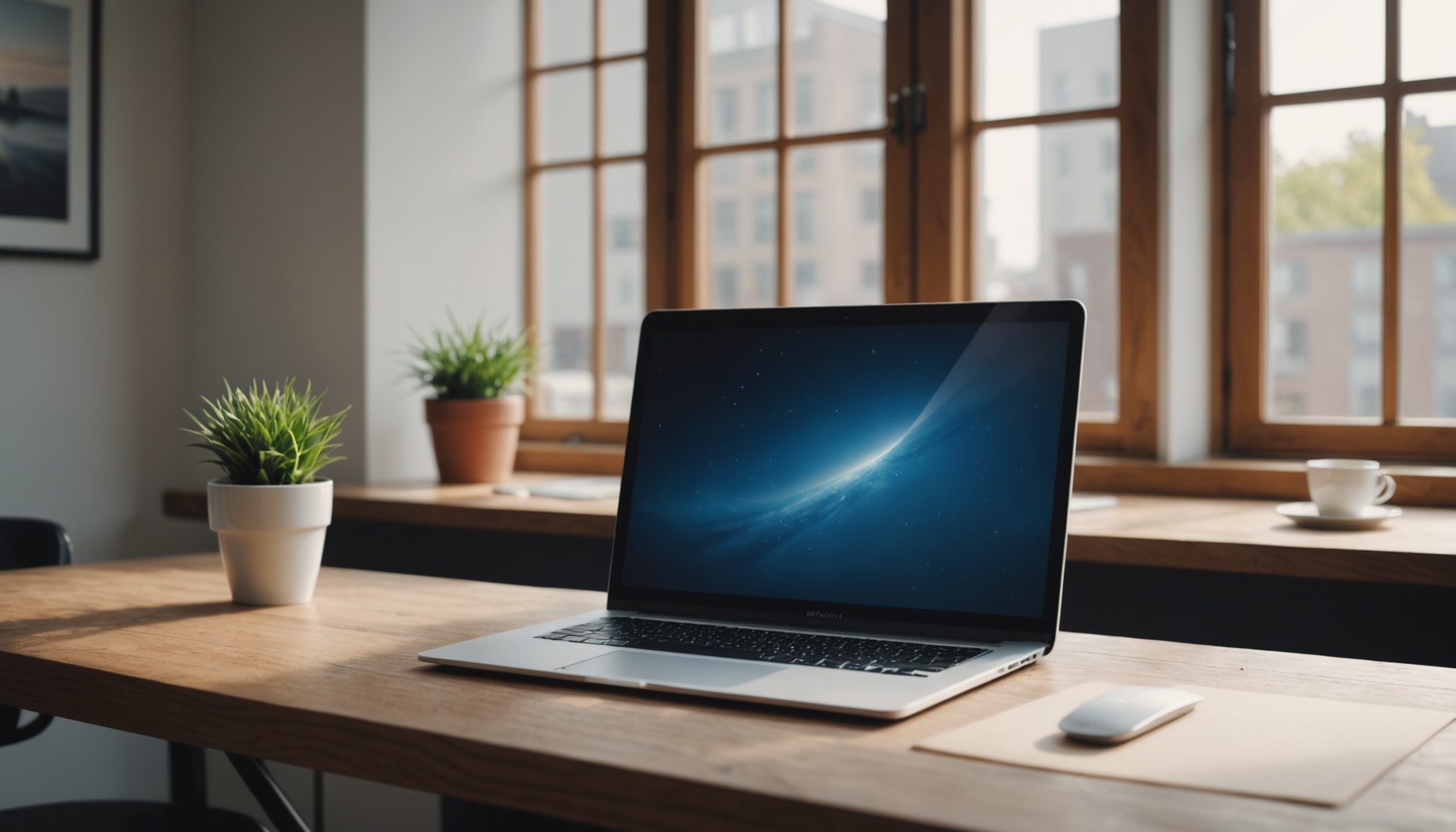 Ordinateur portable posé sur un bureau, guide d'achat