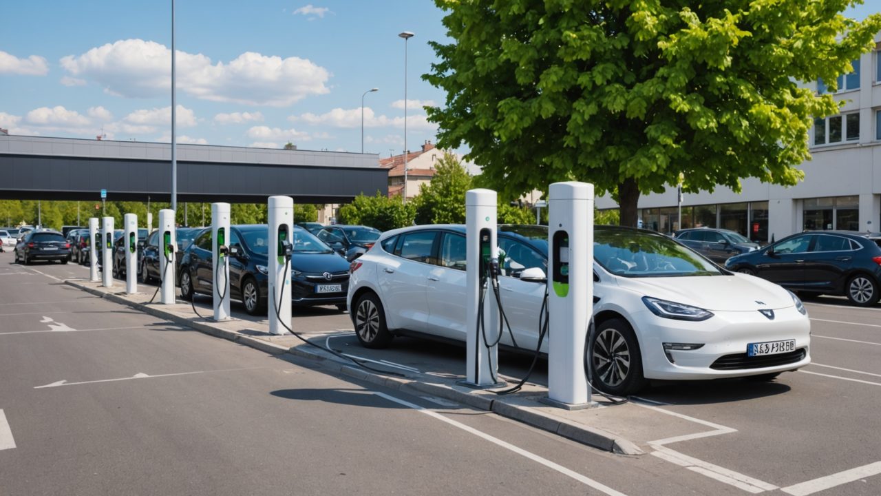 Cergy installe six bornes de recharge électrique dans plusieurs quartiers